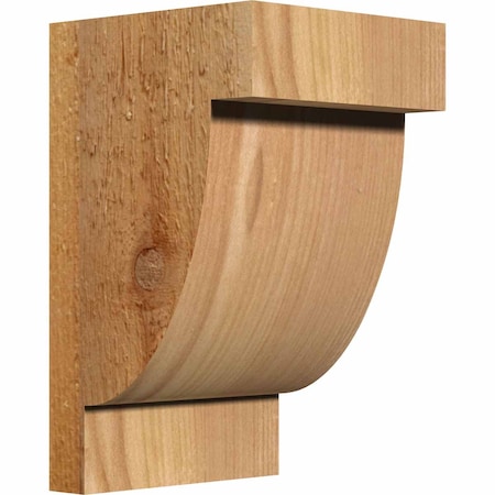 Ekena Millwork Alpine Rough Sawn Corbel, Western Red Cedar, 6"W x 6"D x 10"H COR06X06X10ALP00RWR